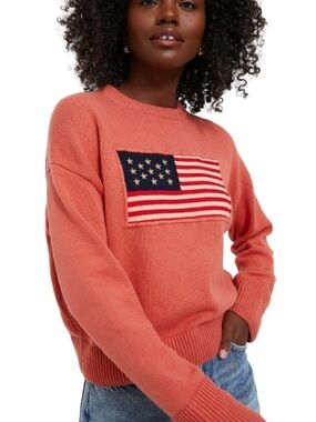 Tuckernuck x Murrays Coral American Flag Sweater 🇺🇸